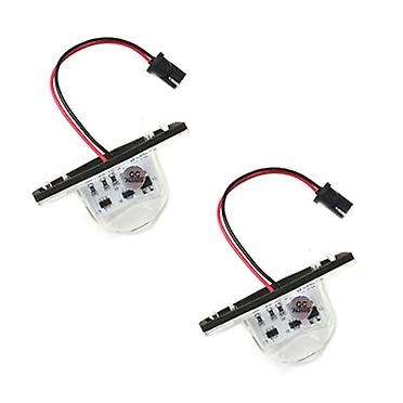 2 Pcs 18 LED Lamp Number License Plate Light for Jazz Odyssey Stream -V 5D DXY