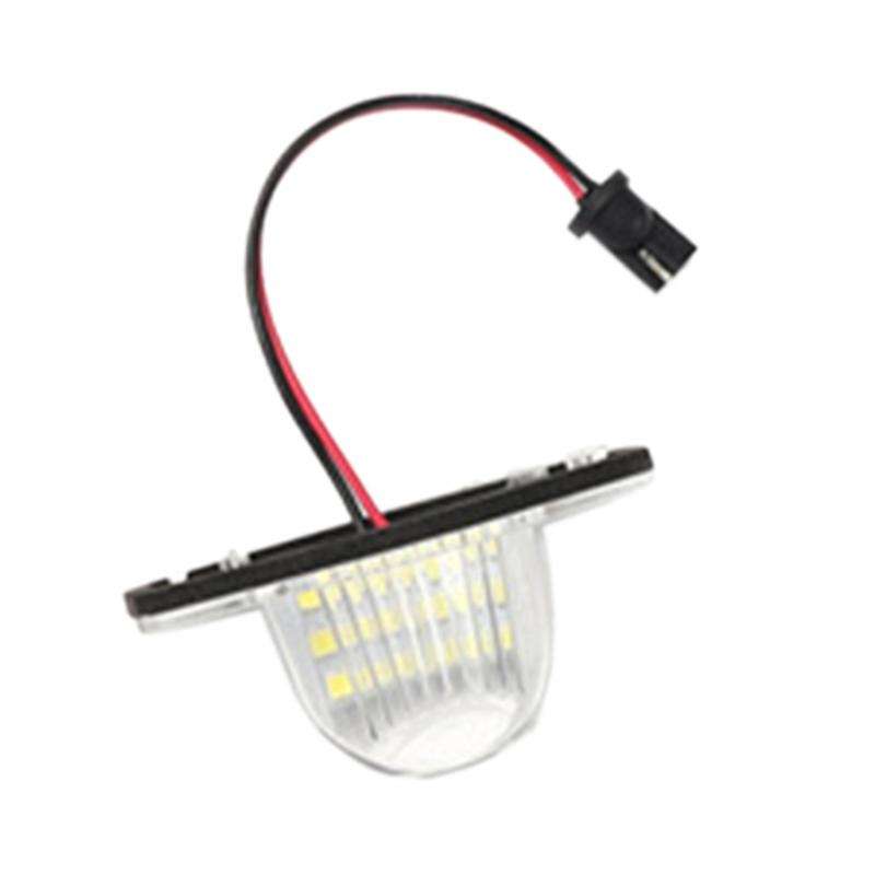 2 Pcs 18 LED Lamp Number License Plate Light for Jazz Odyssey Stream -V 5D DXY
