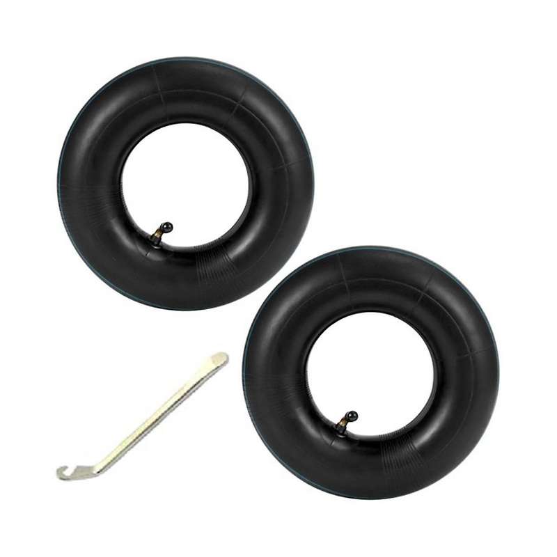 2 Pcs 4.10/3.50-4 Inch Inner Tube Tire for Hand Truck, , Hand Cart, Lawn Mower,4.10-4 Replacement T