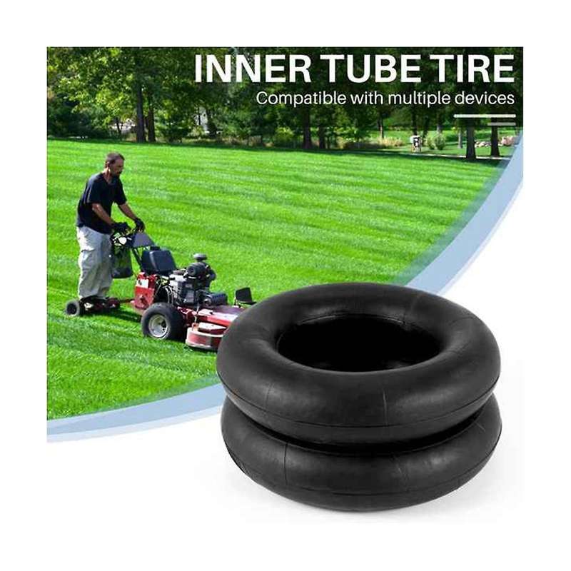 2 Pcs 4.10/3.50-4 Inch Inner Tube Tire for Hand Truck, , Hand Cart, Lawn Mower,4.10-4 Replacement T