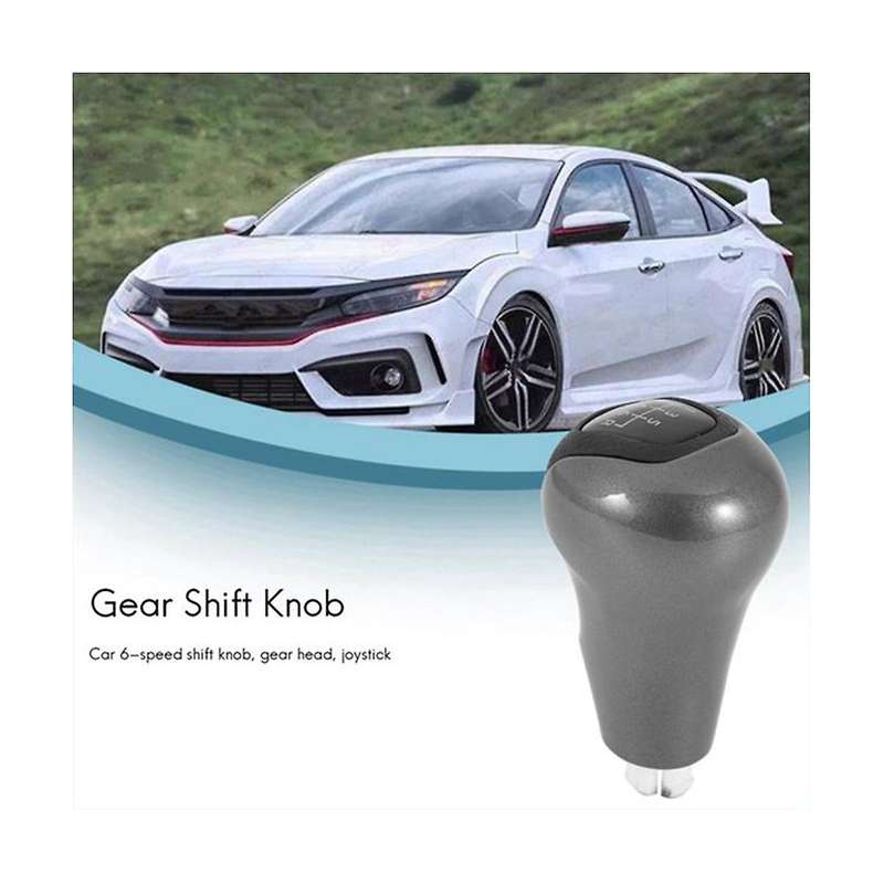 2 Pcs 6 Speed Mt Car Gear Shift Knob Stick Ball Head Change Lever Knob for Dx Lx 2006-2011 54102--a0