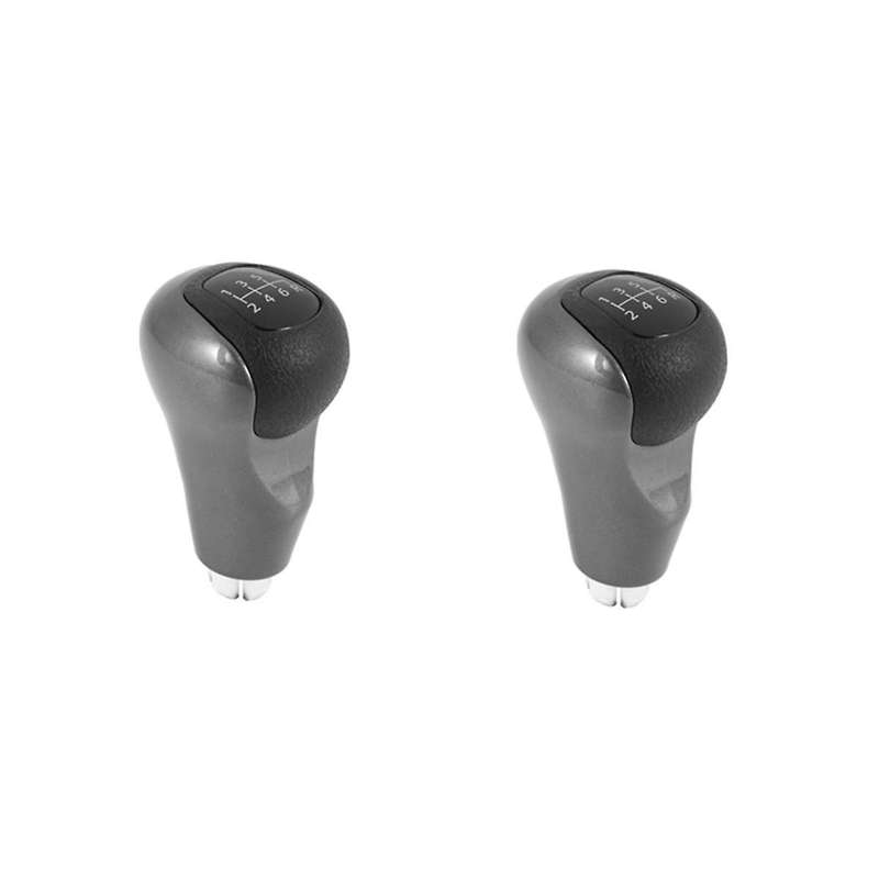 2 Pcs 6 Speed Mt Car Gear Shift Knob Stick Ball Head Change Lever Knob for Dx Lx 2006-2011 54102--a0