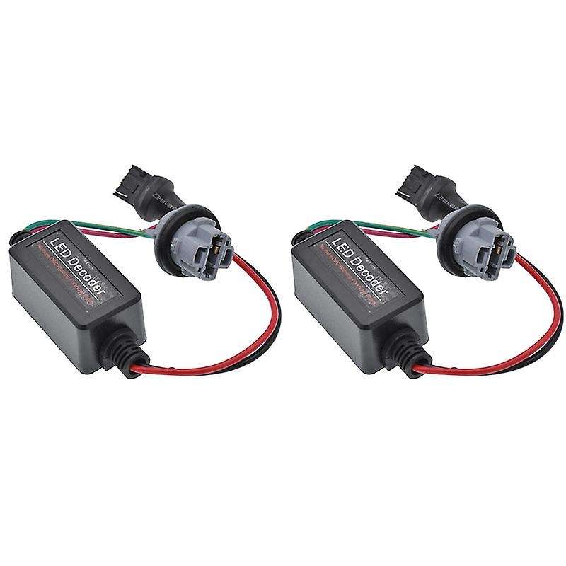 2 Pcs 7440 Car LED Decoder Warning Error Canceller Turn Signal Light Lamp Anti Flicker Load Resistor