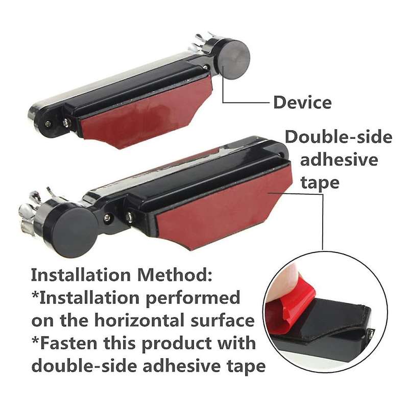 2 Pcs 8 LED Waterproof Wind Energy Powered Car Exterior Daytime Light Fog Lamp Running Light for Mot
