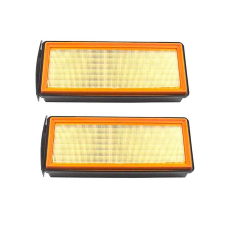 2 Pcs Air Filter 13718510239 for - X5 X6 E70n E71 F01n F02n F06 F10 535d 640d 730d X3 X4 3.0d F15 X5