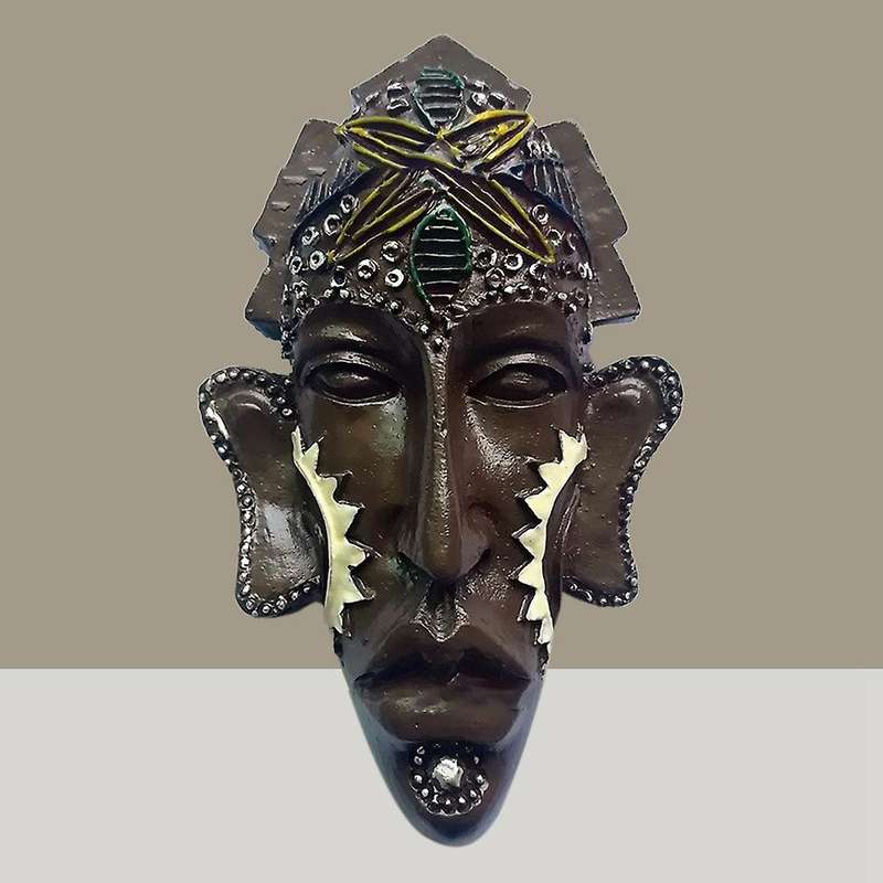 2 Pcs African Indigenous People Indonesia World Tourism Commemorative Refrigerator 3D Refrigerator M