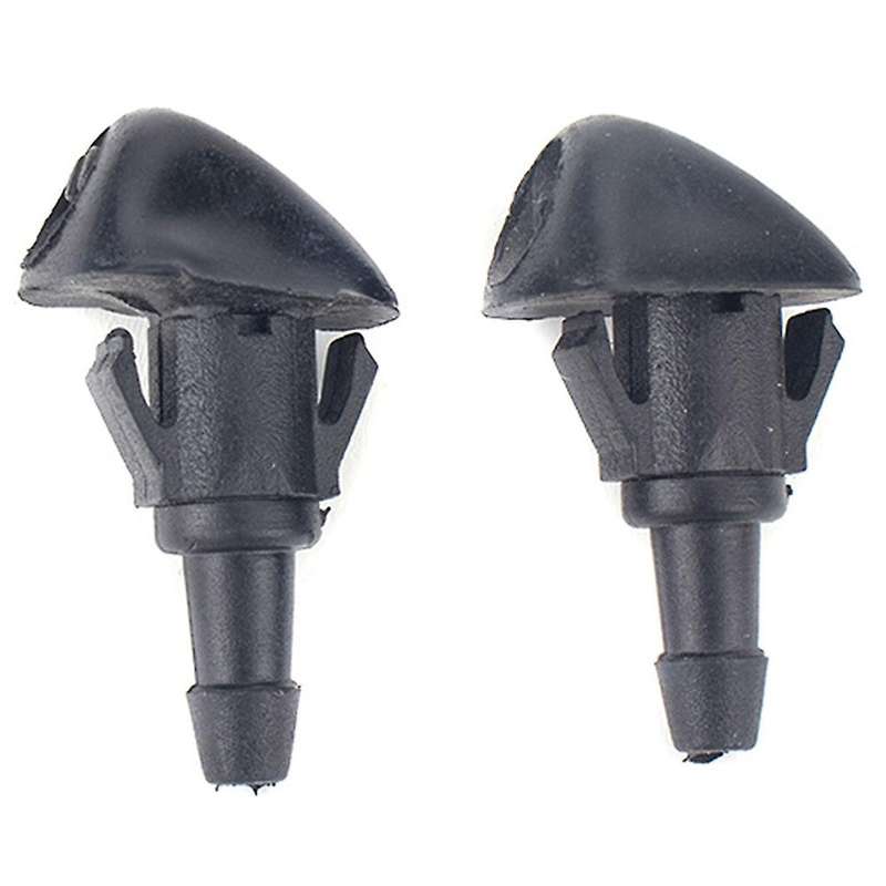 2 Pcs Adjustable DUAL Hole Windshield Washer Nozzle Wiper Water Spray Jet for 76810S10A02 76810-S10-