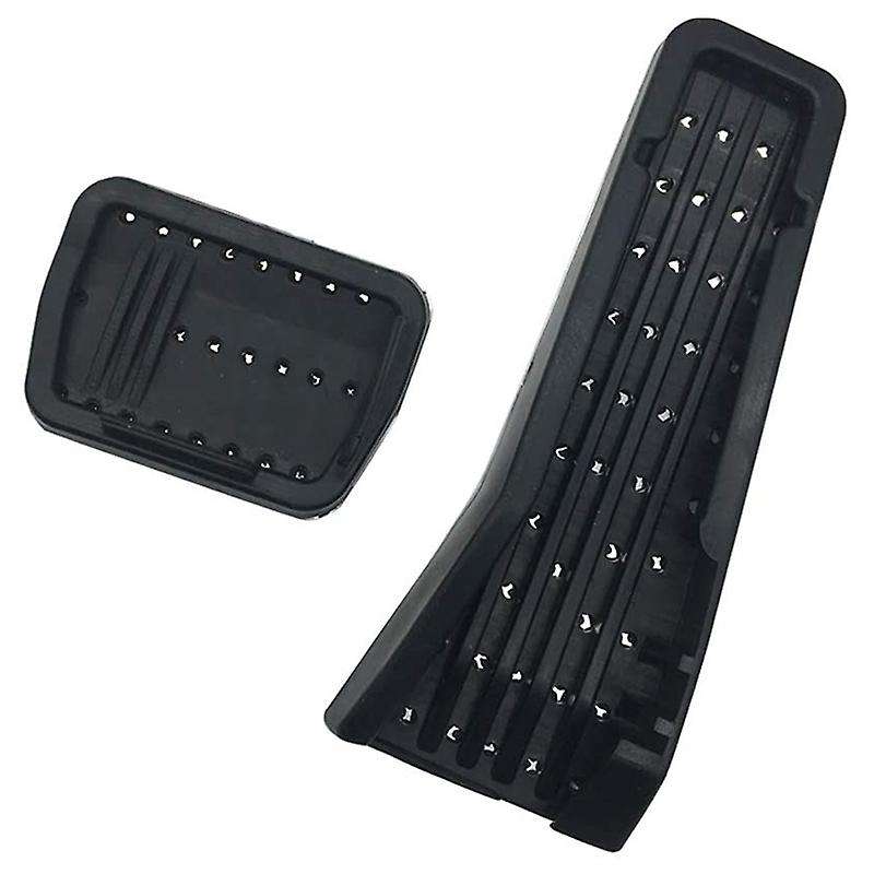 2 Pcs Aluminum Alloy Brake and Gas Accelerator Pedal Pad Cover for -30 CX30 2019 2020 Foot Pedal Pad