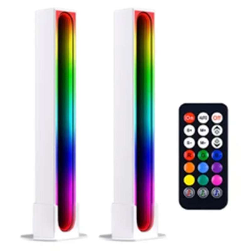2 Pcs Ambience LED RGB Light Intelligent APP Control Atmosphere Light Gaming Game Smart Light Deskto
