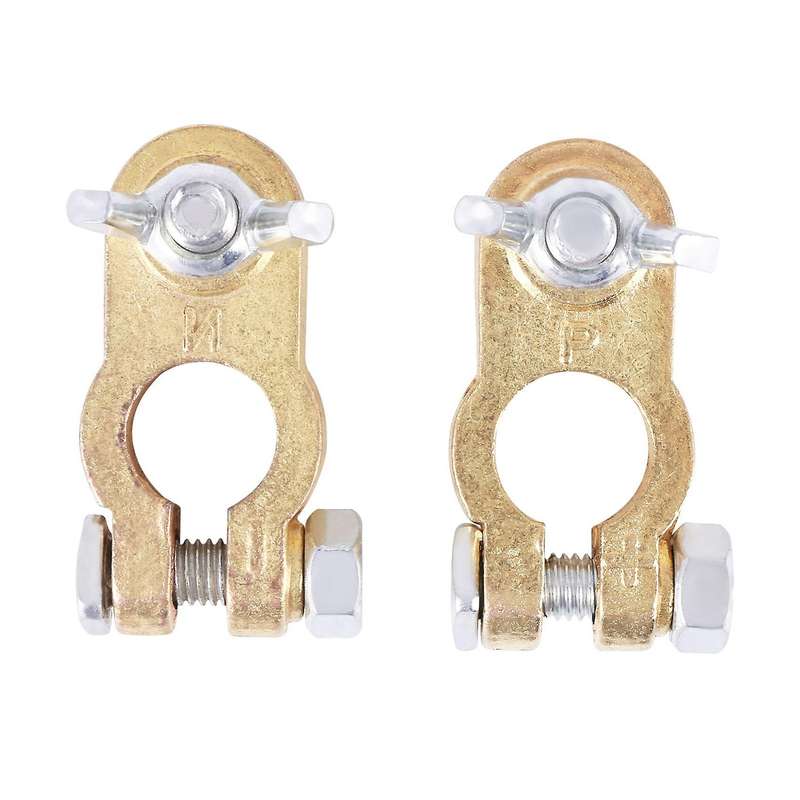 2 Pcs Automotive Car Boat Truck Battery Terminal Clamp Clip Connector Battery Clip Battery Connecto