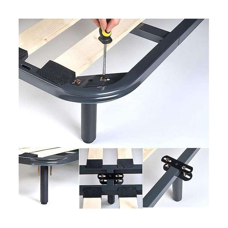 2 Pcs Bed Frame Legs,adjustable Height Center Support Leg for Bed Frame, Bed Center Slat Heavy Supp