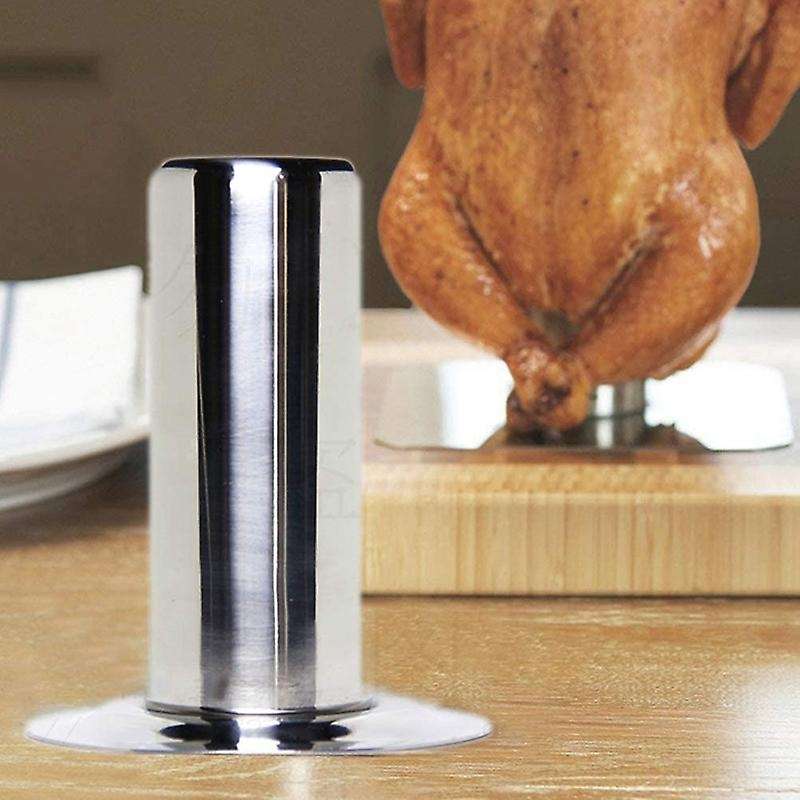 2 Pcs Beer Can Chicken Roaster Rack,Camping Barbecue Chicken Roaster Tools,Vertical Chicken Roaster
