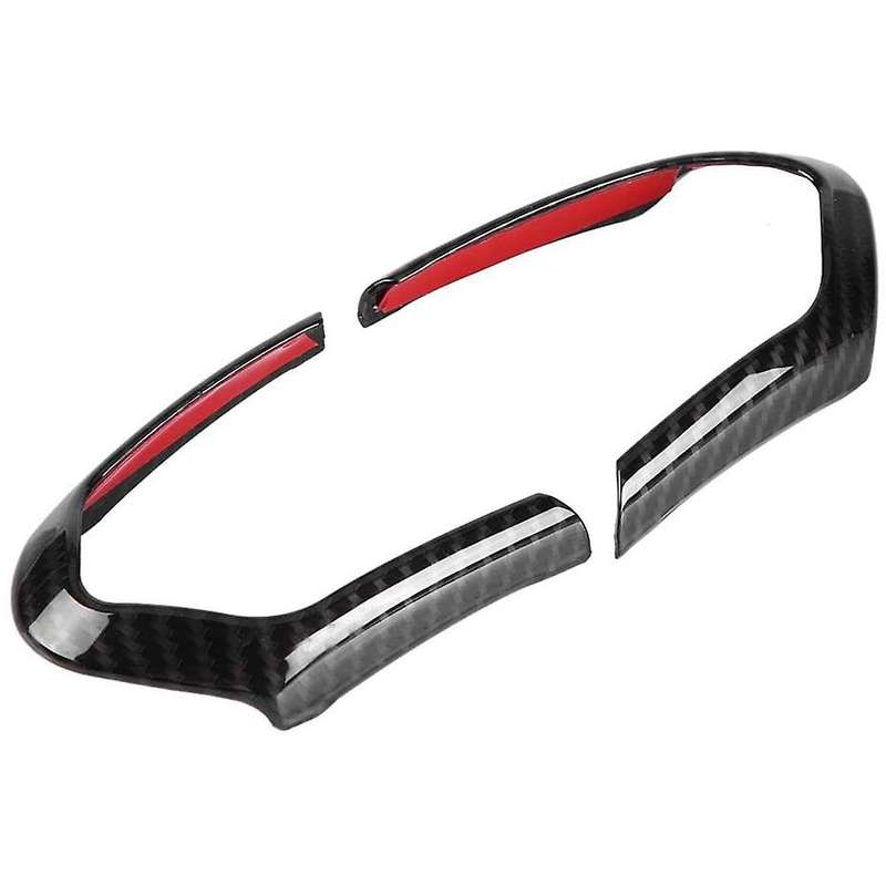 2 PCS Car Carbon Steering Wheel Key Trim Frame for F20 F22 F30 F32 F33 F33 F36 F06 F12 F13 X5 F15 X6