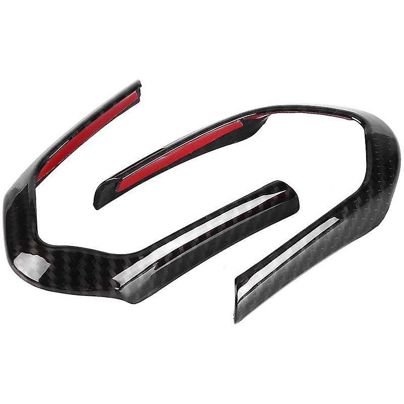 2 PCS Car Carbon Steering Wheel Key Trim Frame for F20 F22 F30 F32 F33 F33 F36 F06 F12 F13 X5 F15 X6