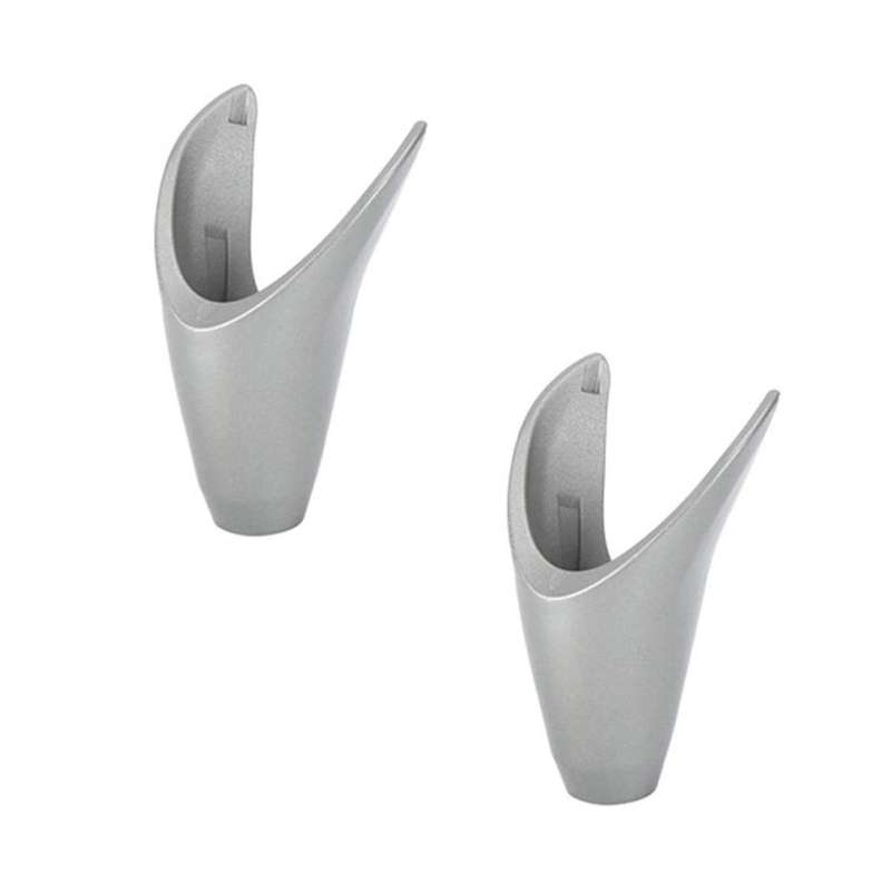2 Pcs Car Gear Head Cover Automatic Transmission Handball Trim Shift Knob Cover for 2006-2011 54131