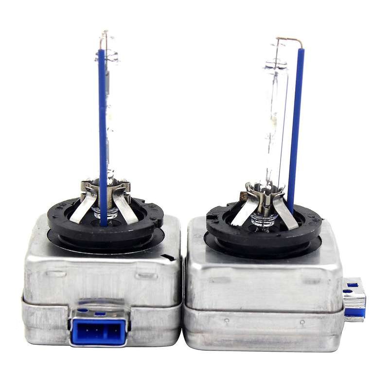 2 Pcs Car HID Headlights Replacement D8S Headlights 5500K White Light for