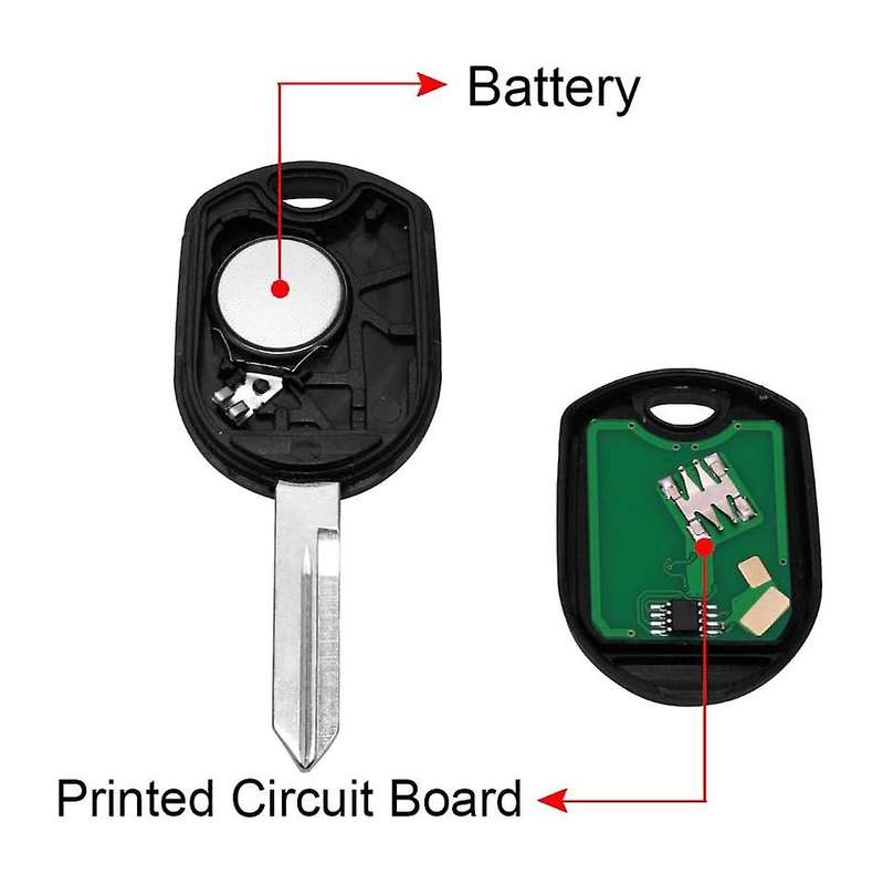 2 Pcs Car Key Fob Keyless Entry Remote Start for , (CWTWB1U793)