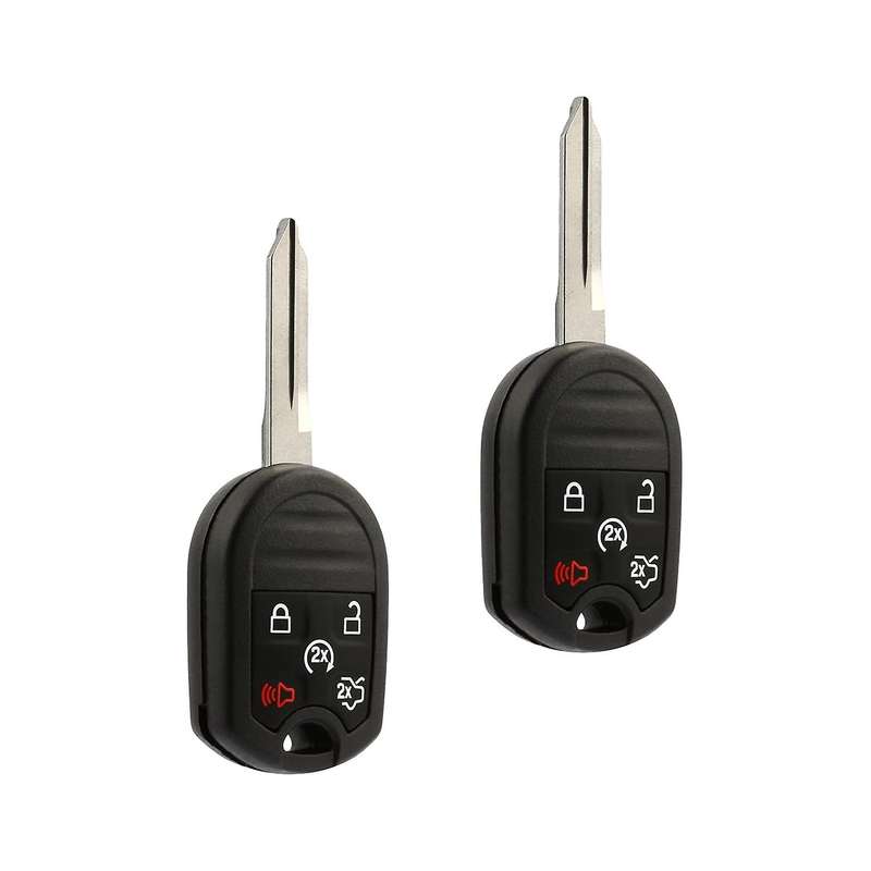 2 Pcs Car Key Fob Keyless Entry Remote Start for , (CWTWB1U793)