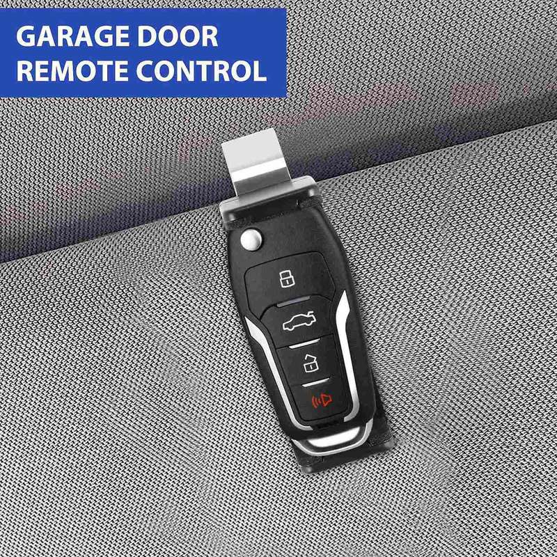 2 Pcs Car Key Garage Door Key Remoter Clamp Bracket Car Sun Visor Clip Holder Auto Fastener Clip Bra