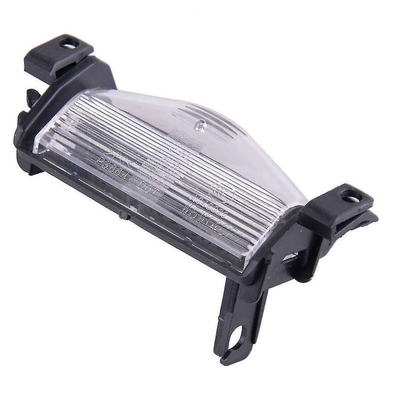 2 Pcs Car License Plate Lamp Light Shell Cover for Mazda 2 3 M2 M3 2011-2013 Bp4k-51-274 Bbm4-51-27