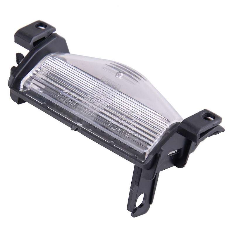 2 Pcs Car License Plate Lamp Light Shell Cover for 2 3 M2 M3 2011-2013 BP4K-51-274 BBM4-51-274 BS1E-