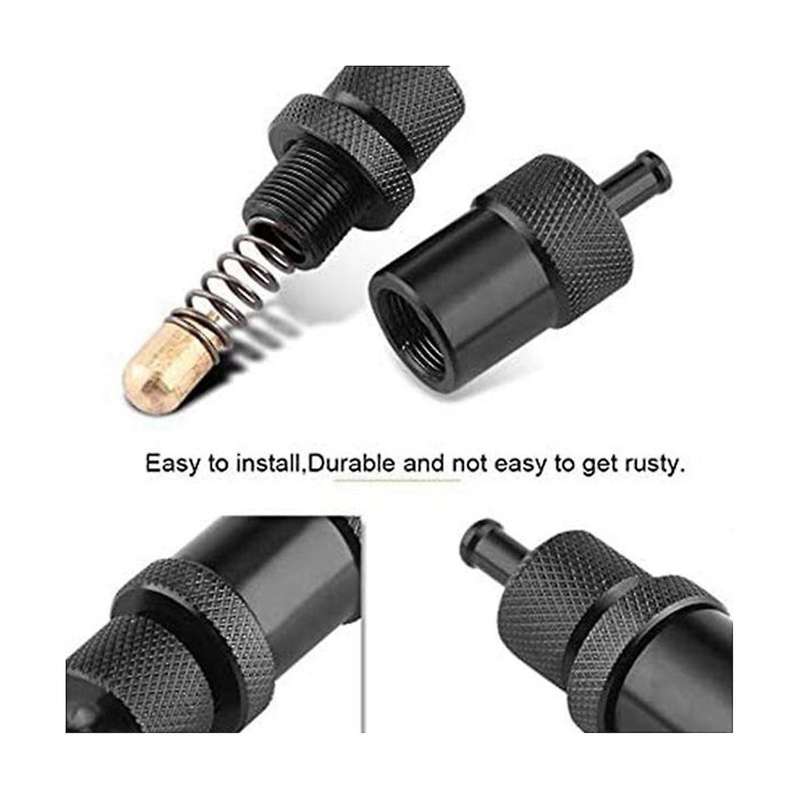 2 Pcs Car Universal Manual Boost Controller Aluminum Alloy Adjustable -manual Turbo Boost Controlle