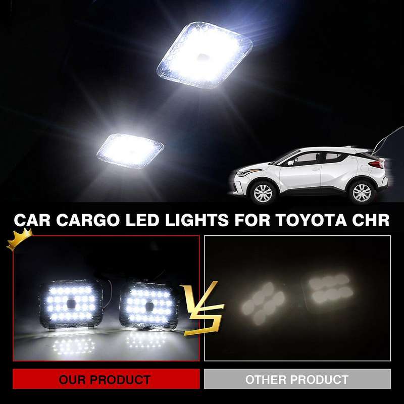 2 Pcs Car Trunk Light Lamp Roof Reading Lights Signal Lamp 12V Fit for C- 2016-2019