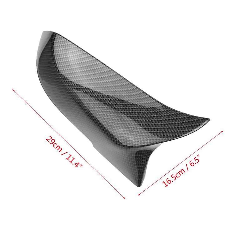 2 Pcs Carbon Fiber Car Rear View Mirror Cover Cap for - Series 1 2 3 4 X M 220I 328I 420I F20 F22 F2