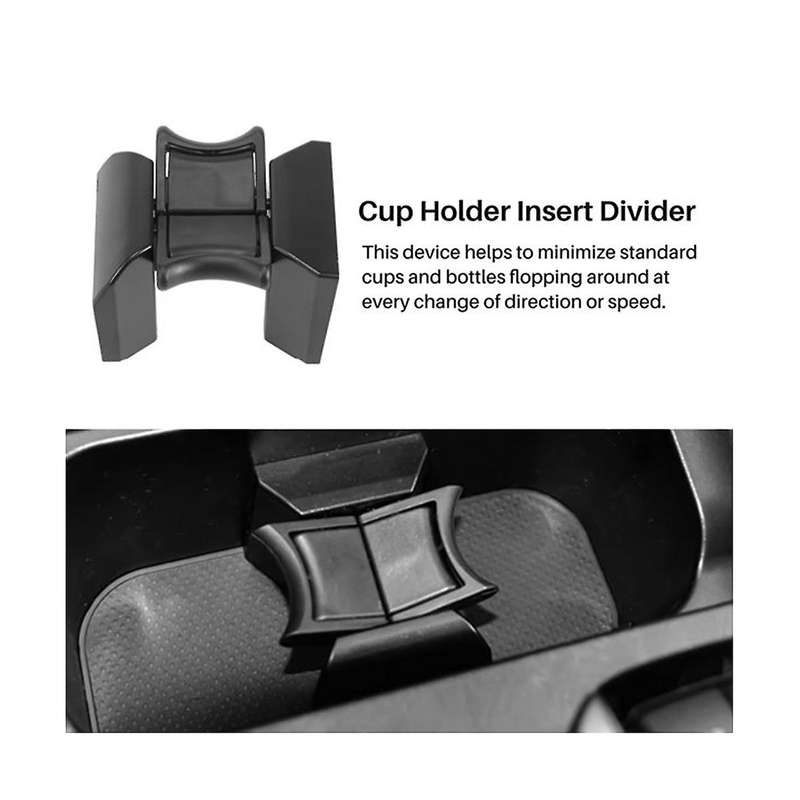 2 Pcs Center Console Cup Holder Insert Divider for 2007 2008 2009 2010 2011 New 55618-06020