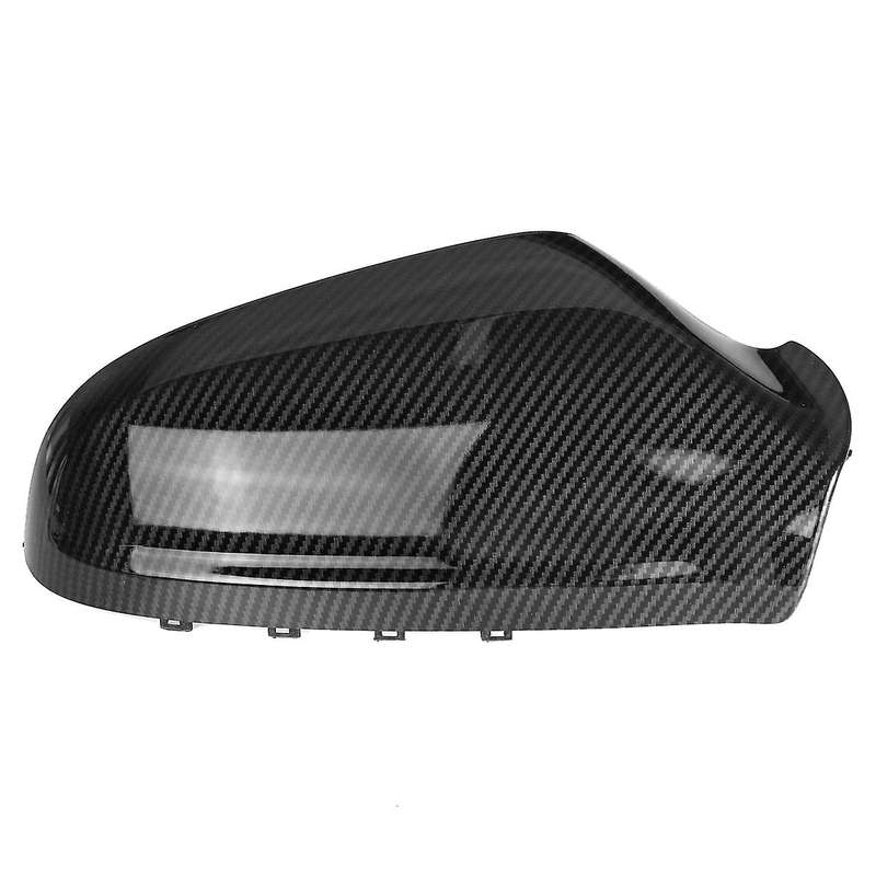 2 Pcs Carbon Fiber Side Door Wing Rear View Mirror Cover for Opel H 2004-2013