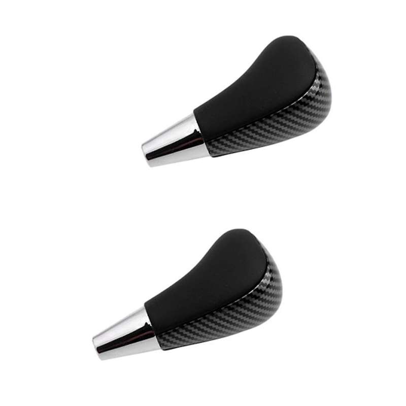 2 Pcs Carbon Gear Shift Knob Gear Shift Knob Stick Headball for Es300 Es330 Es350 Gs300 Gs350