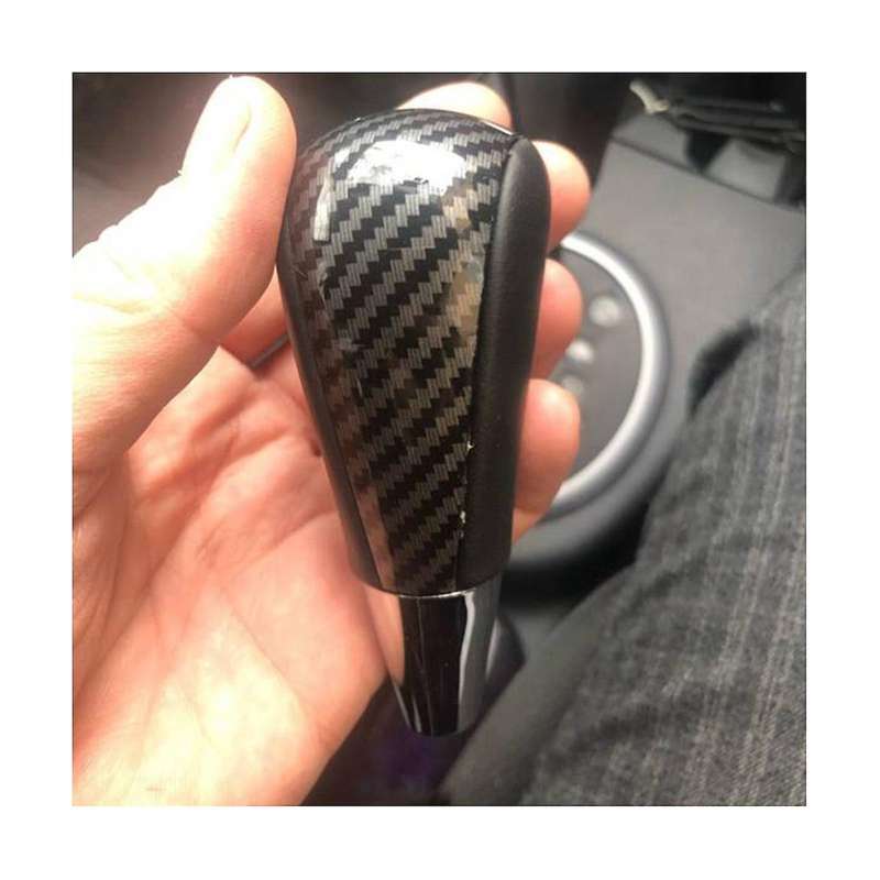 2 Pcs Carbon Gear Shift Knob Gear Shift Knob Stick Headball for Es300 Es330 Es350 Gs300 Gs350