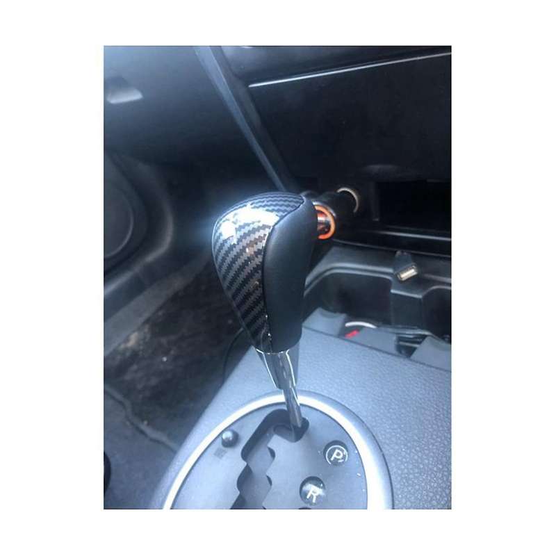 2 Pcs Carbon Gear Shift Knob Gear Shift Knob Stick Headball for Es300 Es330 Es350 Gs300 Gs350