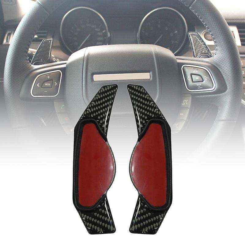 2 Pcs Carbon Fiber Car Steering Wheel Shift Paddle Extension for Shift Paddles