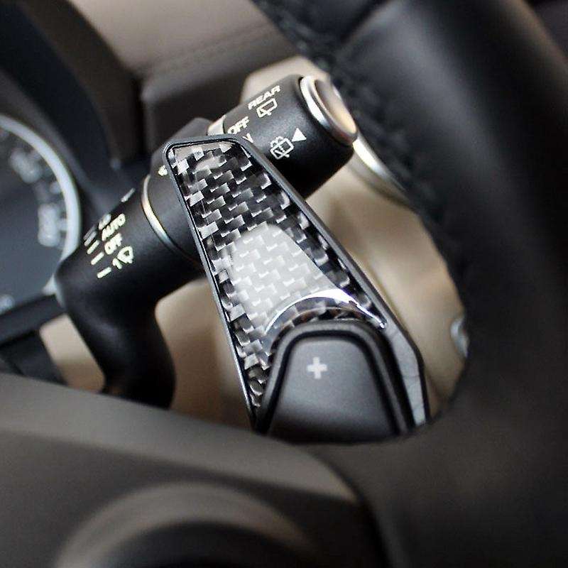 2 Pcs Carbon Fiber Car Steering Wheel Shift Paddle Extension for Shift Paddles