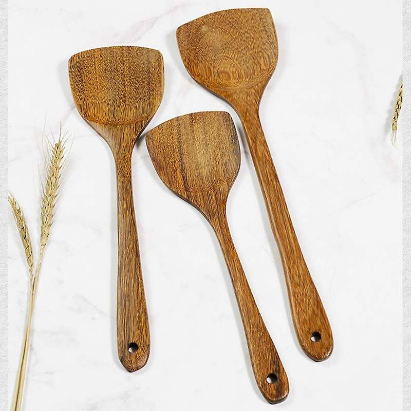 2 Pcs Chicken Wooden Spatula Cooking Spatula Non-Stick Cookware Special Spatula Kitchen Wooden Cookw