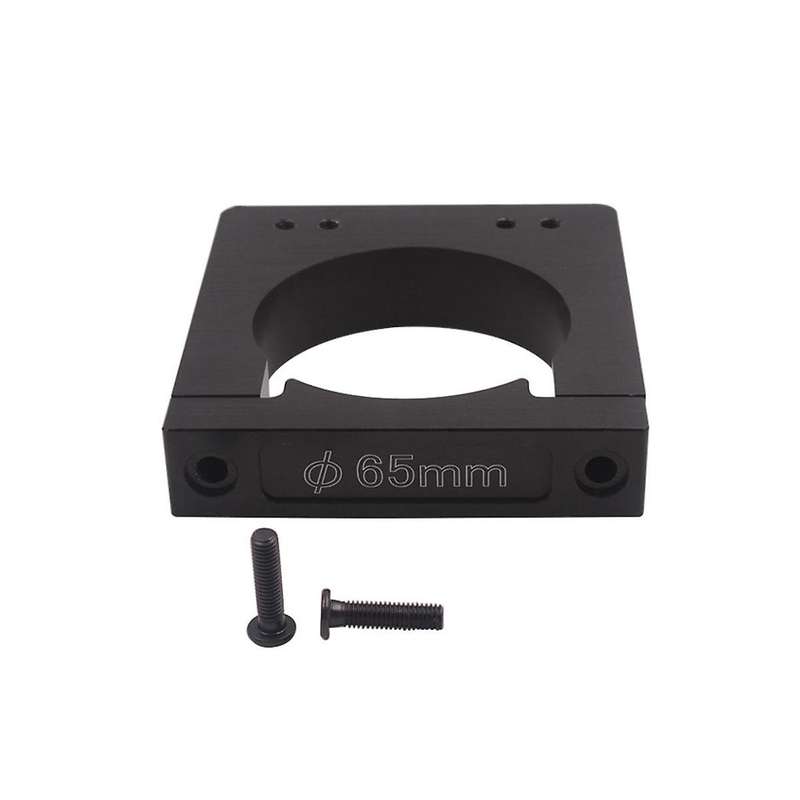 2 Pcs Cnc Engraving Machine Diameter 80mm Spindle Motor Fixture Aluminum Support Mounting Base Brac