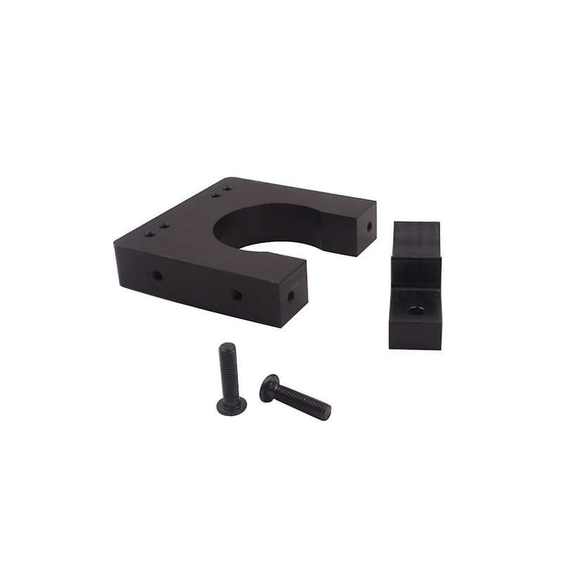 2 Pcs Cnc Engraving Machine Diameter 80mm Spindle Motor Fixture Aluminum Support Mounting Base Brac