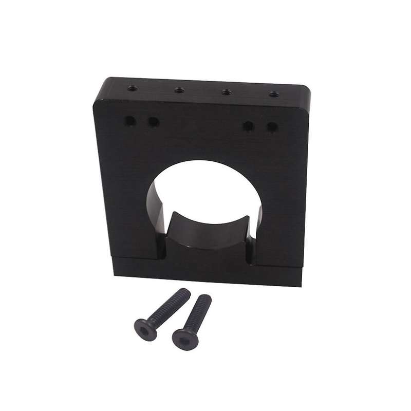 2 Pcs Cnc Engraving Machine Diameter 80mm Spindle Motor Fixture Aluminum Support Mounting Base Brac