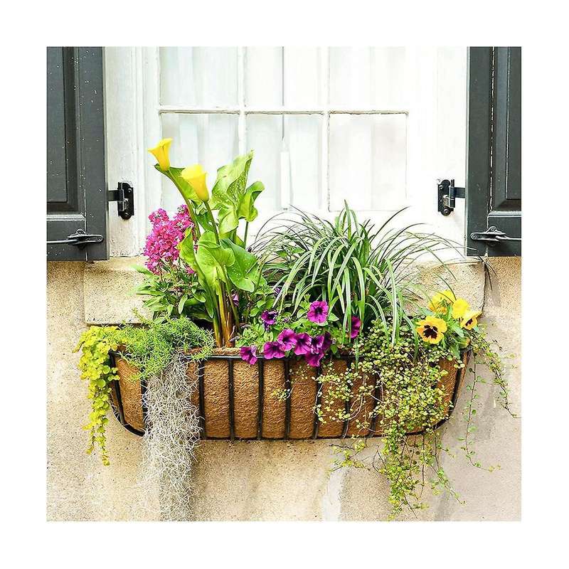 2 Pcs Coconut Liner Natural Coconut Fiber Basket Coconut Replacement Liner Perfect Planter Liner Re