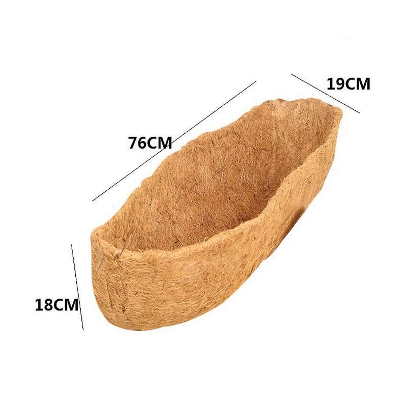 2 Pcs Coconut Liner Natural Coconut Fiber Basket Coconut Replacement Liner Perfect Planter Liner Re