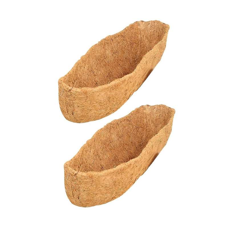 2 Pcs Coconut Liner Natural Coconut Fiber Basket Coconut Replacement Liner Perfect Planter Liner Re