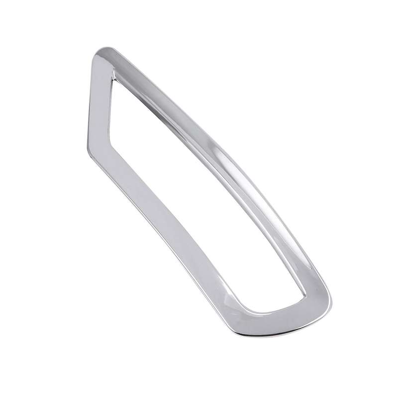 2 Pcs DIY ABS Chrome Rear Fog Light Box Stickers Cover Case Stickers for C4 2016 Accessories