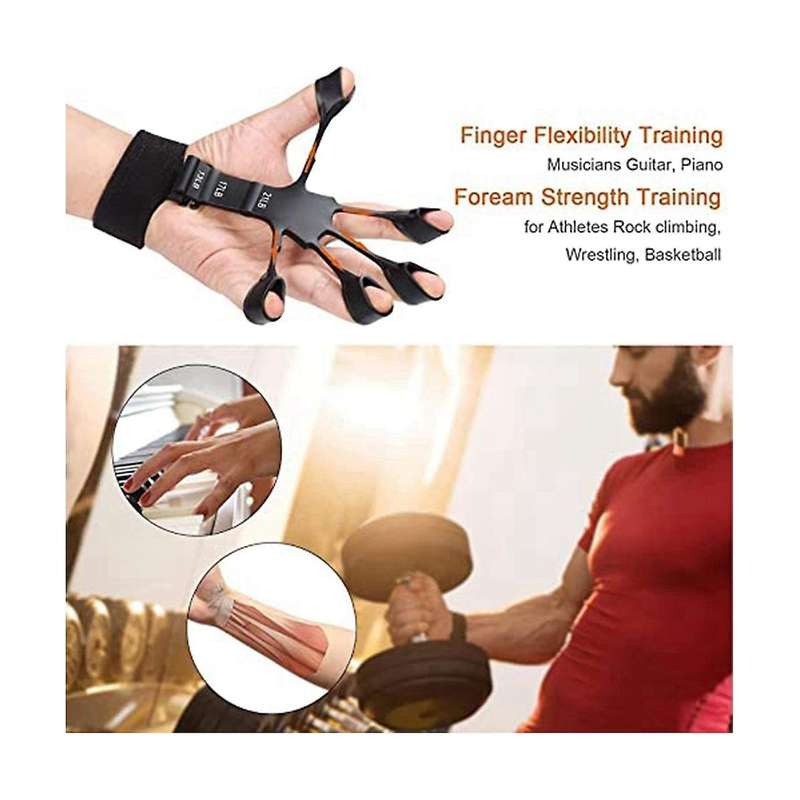 2 Pcs Finger Strengthener,grip Strength Trainer,hand Grip Strengthener,hand Exercisers for Strength