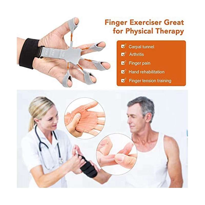 2 Pcs Finger Strengthener,grip Strength Trainer,hand Grip Strengthener,hand Exercisers for Strength