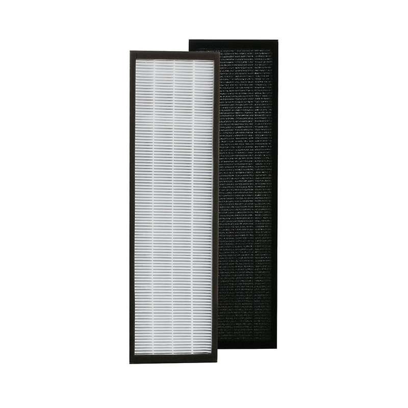 2 Pcs Flt4825 True Hepa Replacement Filter for Ac4825 Air Purifier Advanced Activated Carbon Prefil