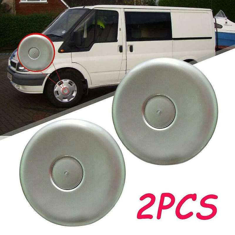 2 Pcs for Transit Mk6 Mk7 Mk8 Front Wheel Centre Caps Trims Twin Rear Wheel Yc151130dd Yc15-1130-dd