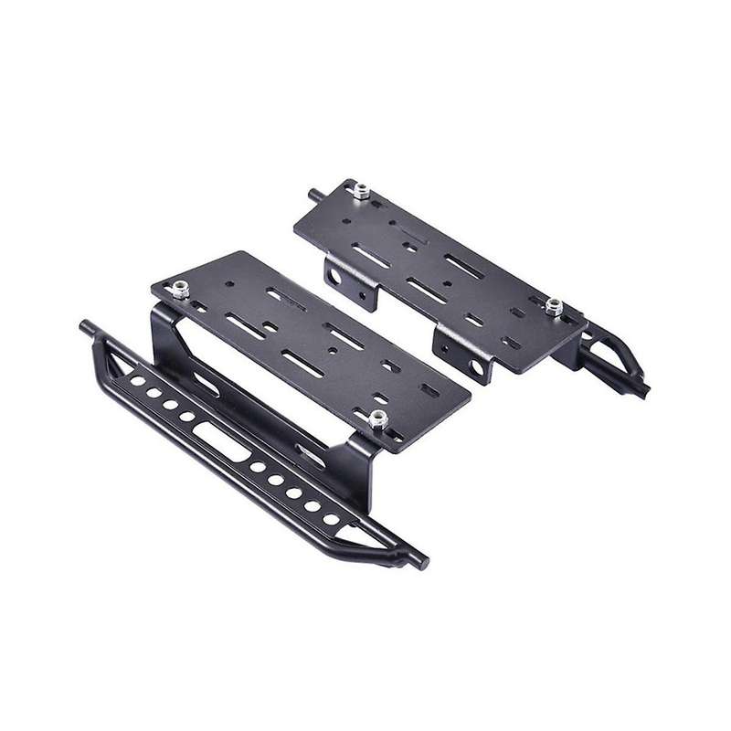 2 Pcs for Scx10 90046 1:10 Climbing Car Metal Simulation Side Pedal 313mm Wrangler Pedal