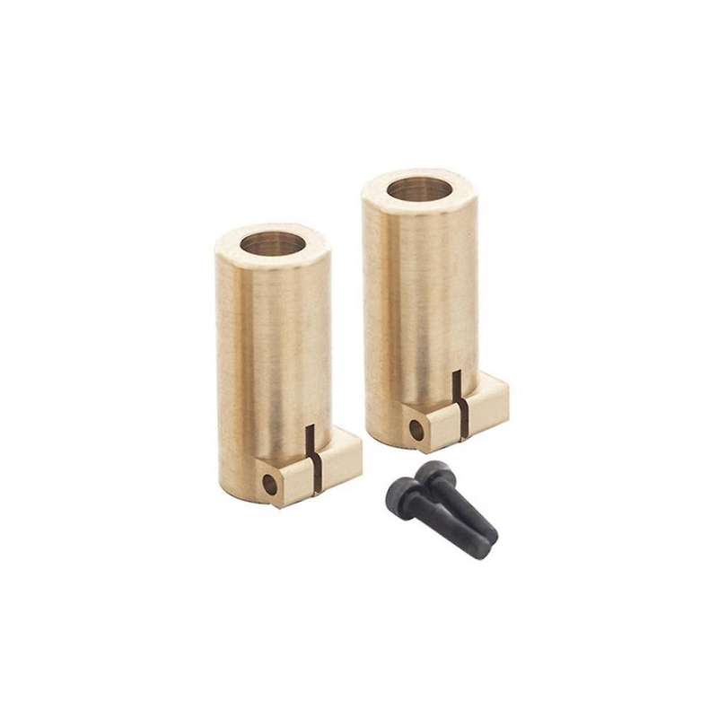 2 Pcs for Scx10 Ii 90046 90047 Brass Counterweight Modification and Upgrade Accessories Rear Cup Co