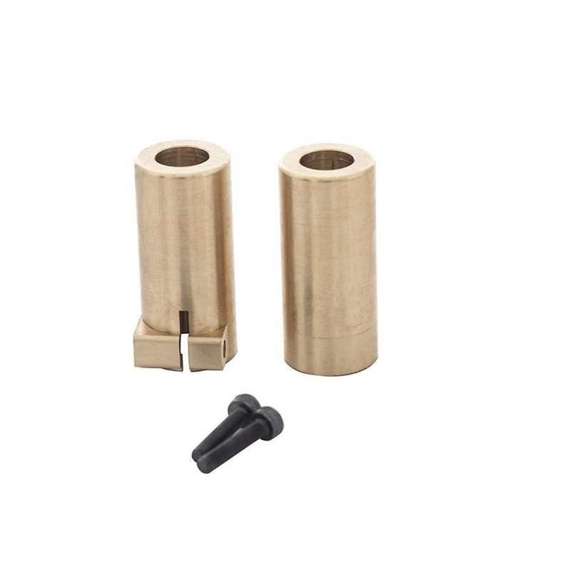 2 Pcs for Scx10 Ii 90046 90047 Brass Counterweight Modification and Upgrade Accessories Rear Cup Co